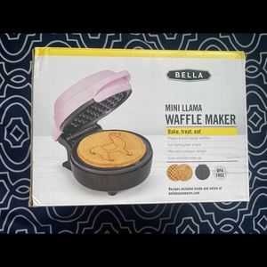 bella mini waffle maker unicorn
